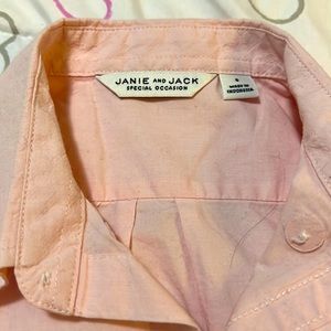 Janie and Jack long sleeve shirt